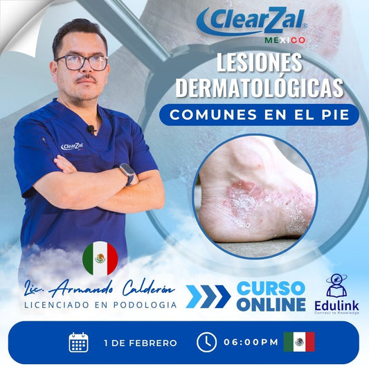 Curso Online: "Lesiones Dermatológicas comunes en el pie"