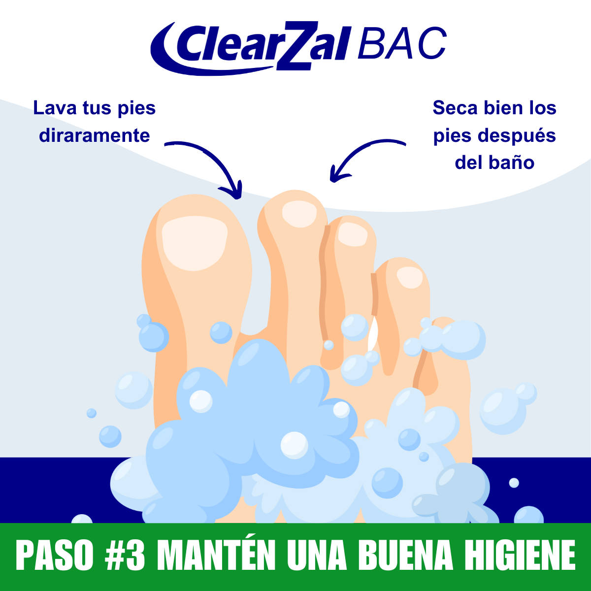 ClearZal Solución Limpiadora de Uñas