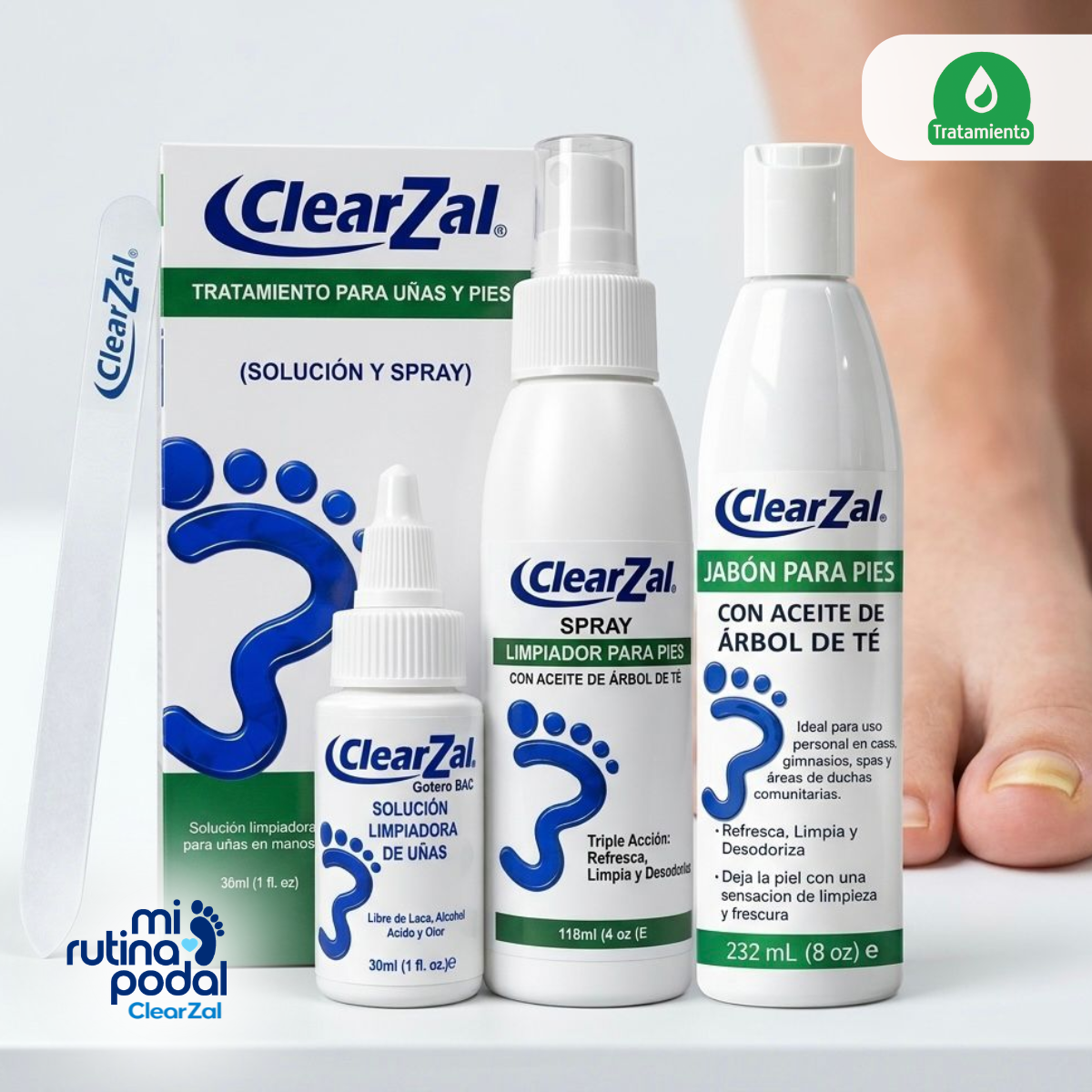 Set Cuidado Completo de Uñas y Pies