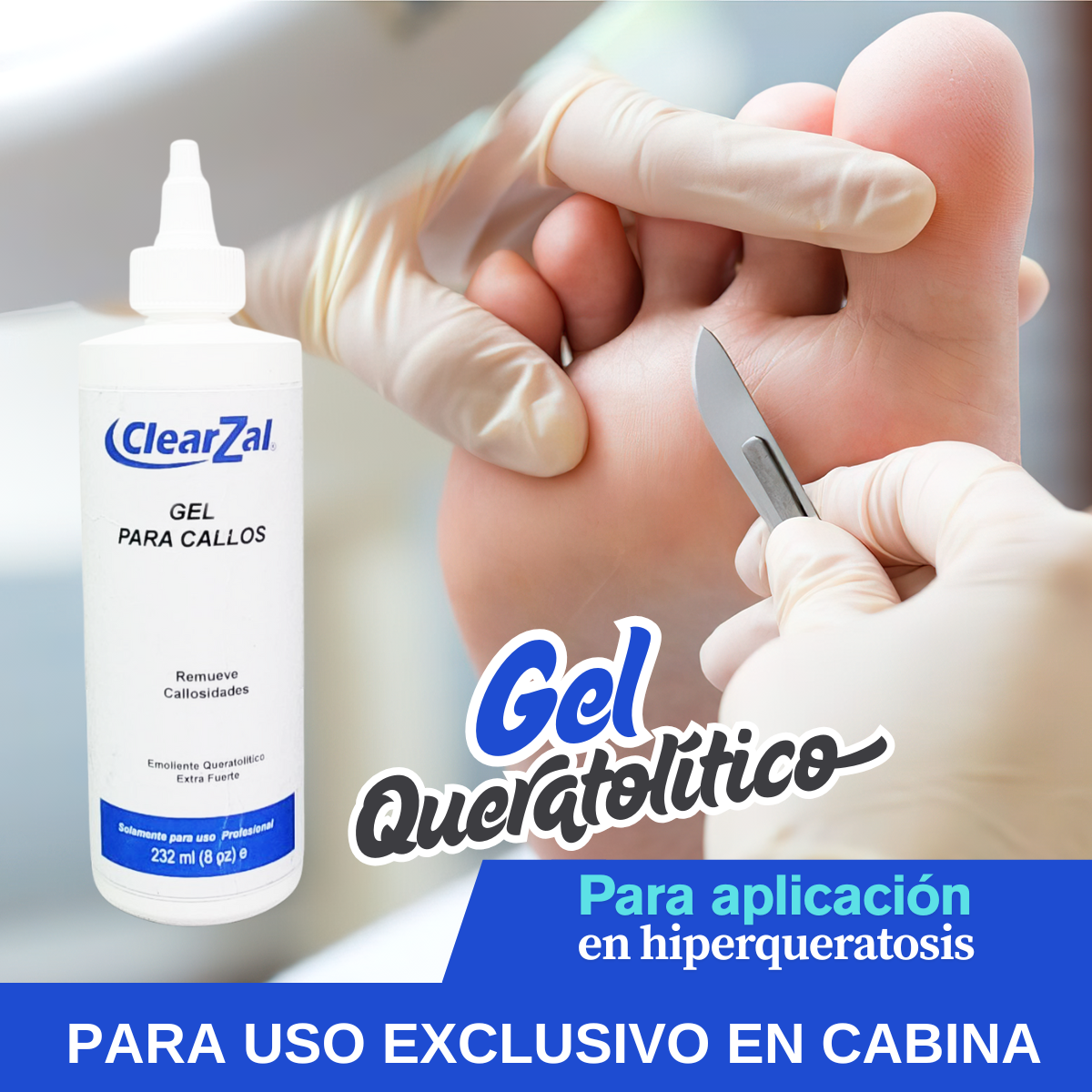 ClearZal Gel para Callos