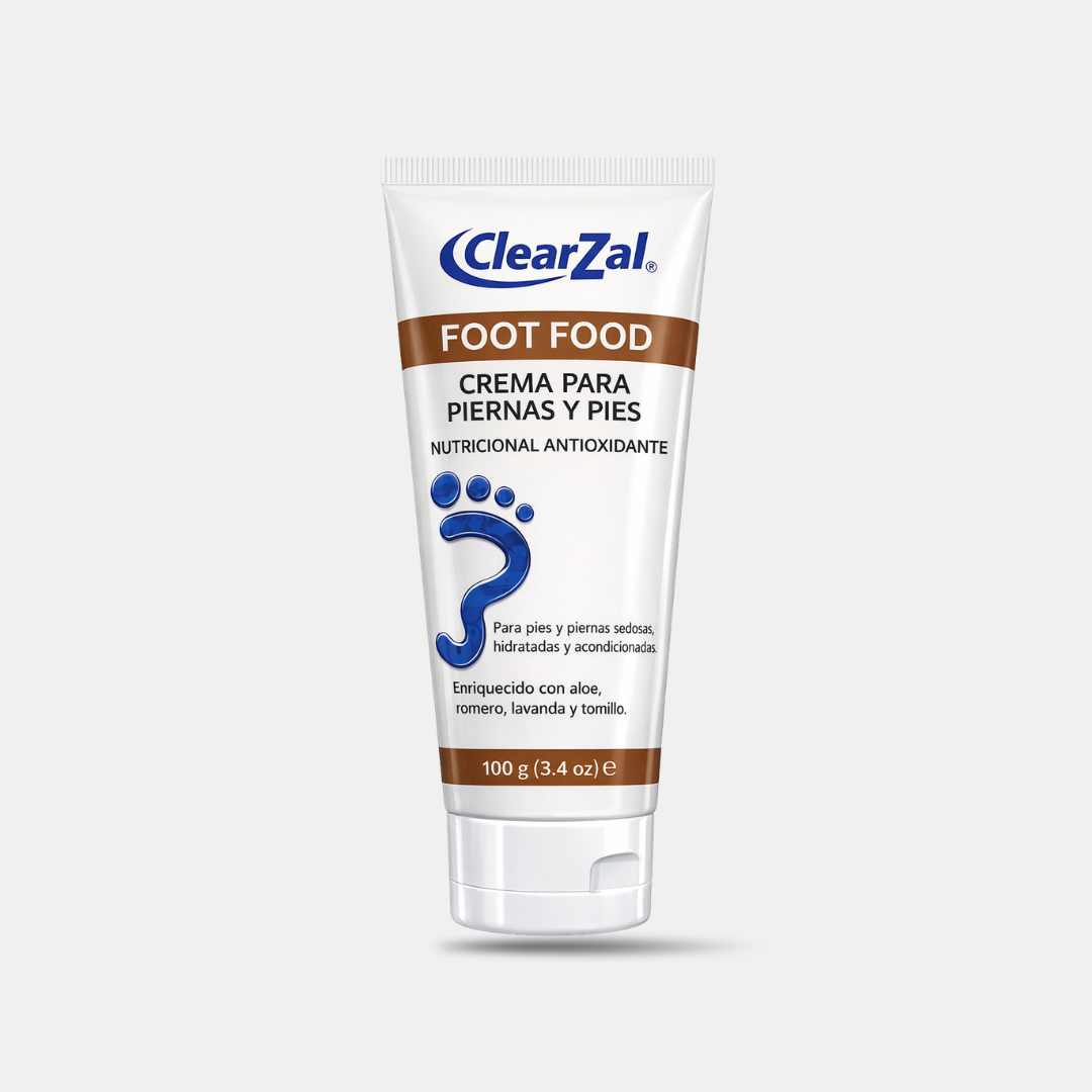 ClearZal Foot Food Crema Nuticional Antioxidante (Nuevo Producto!)