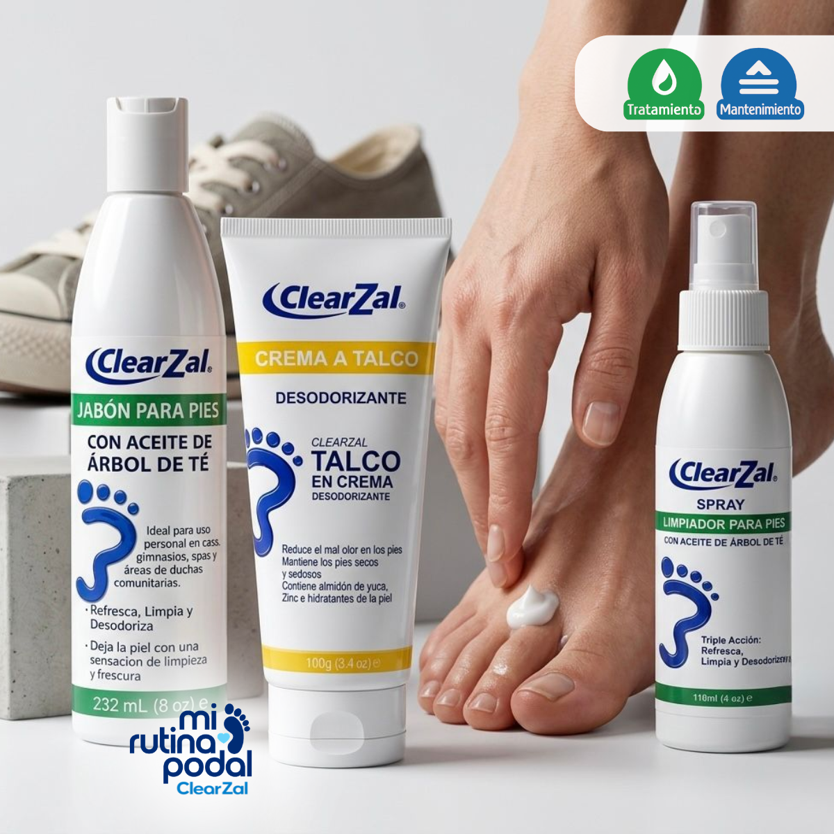Set Pies Frescos y Secos