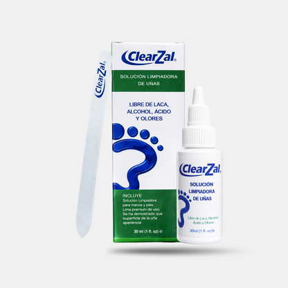 ClearZal Solución Limpiadora de Uñas