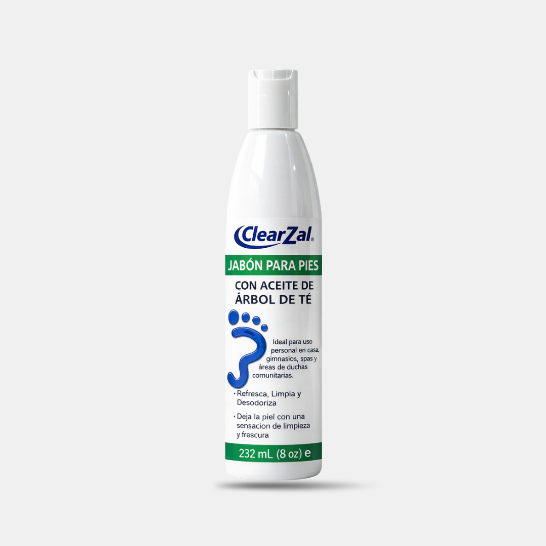 ClearZal Jabón Para Pies (Nuevo Producto!)