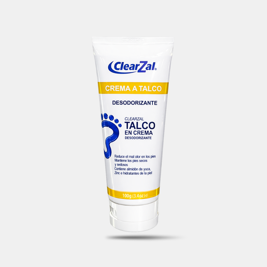 ClearZal Crema a Talco - Desodorizante