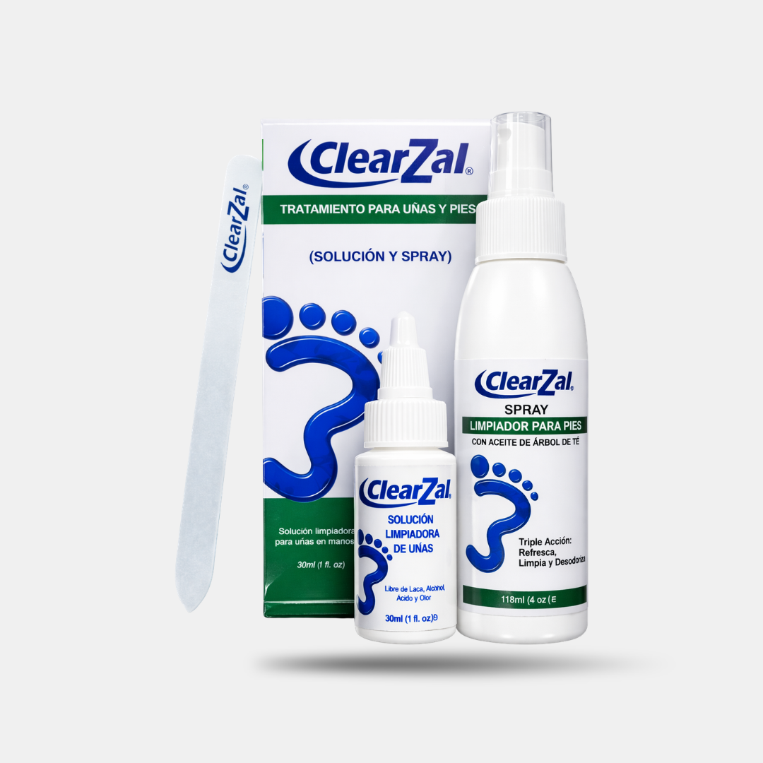 ClearZal Tratamiento para uñas y pies (Solución y Spray)