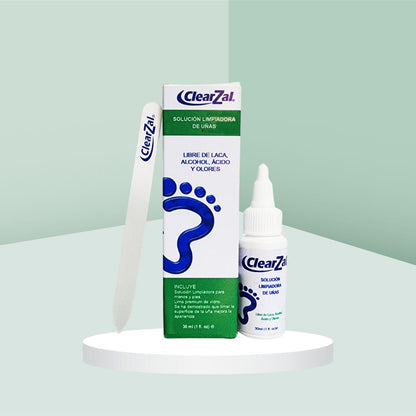 ClearZal Solución Limpiadora de Uñas