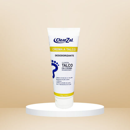 ClearZal Crema a Talco - Desodorizante
