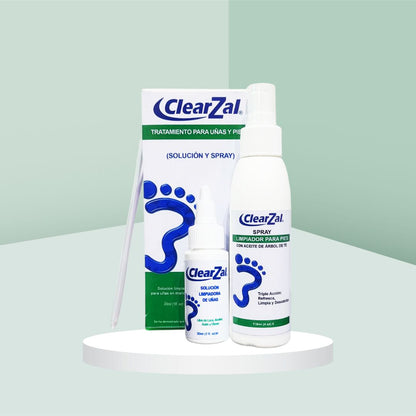 ClearZal Tratamiento para uñas y pies (Solución y Spray)