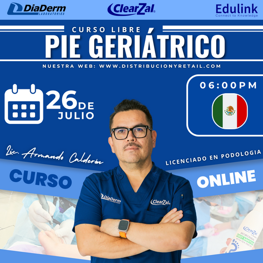 Curso libre "Pie Geriátrico" - ONLINE